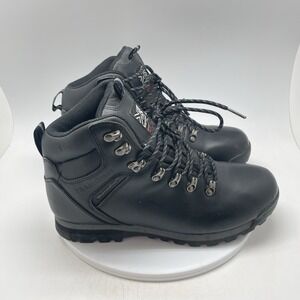 Karrimor Boots Mens 10 Black Munro Lace Up Waterproof Walking Hiking Shoes